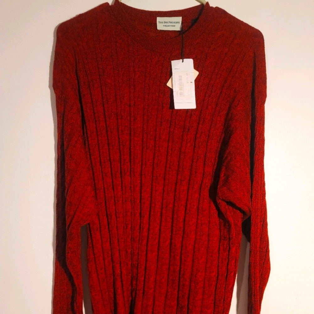 NWT red sweater